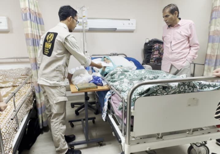 INH luncurkan program bantuan kemanusiaan bagi pengungsi Palestina di Mesir 2 HUSEIN GAZA