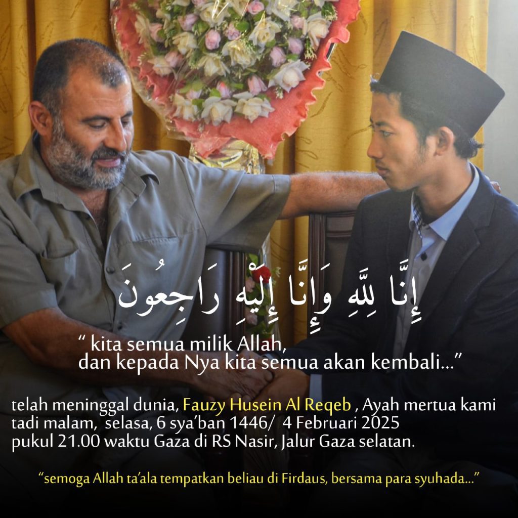 Husein Gaza kenang mertuanya: pejuang kemanusiaan dan kemerdekaan Palestina 1 husein
