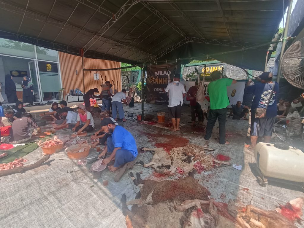 Serentak di 14 negara, INH salurkan kurban dan sedekah kurban bertajuk “Berkah Kurban Menjangkau Dunia” 1 kurban