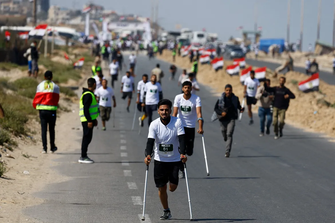 Maraton Palestina 2026: Ribuan Pelari Dunia Berlari di Tengah Luka Perang dan Pendudukan 1 2026 05 08T110543Z 1342340771 RC2U4LA2KV46 RTRMADP 3 ISRAEL PALESTINIANS GAZA 1778242929